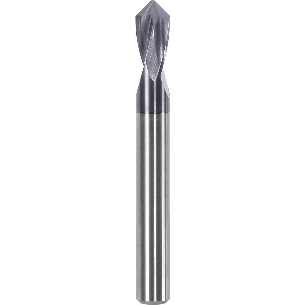 Drill Mills; Number Of Flutes: 2; End Mill Material: Solid Carbide; Helix Angle: 20.00; Point Angle: 90.00; Overall Length: 3.50