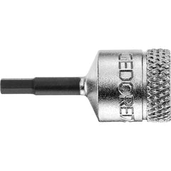 Hand Hex & Torx Bit Sockets; Socket Type: Non-Impact; Bit Length: 16 mm; Insulated: No; Tether Style: Not Tether Capable; Material: Chrome Vanadium Steel; Finish: Chrome-Plated; Standards: DIN 3120-C 6.3; DIN 7422; ISO 1174; Non-sparking: No; Overall Leng