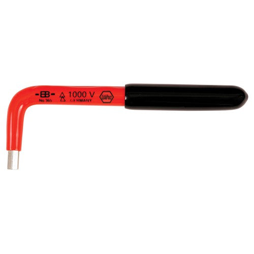 Insulated Inch Hex L-Key. 1/8″ × 4.1″. Blade Chrome-vanadium steel, hardened. 1000Volt Rated.