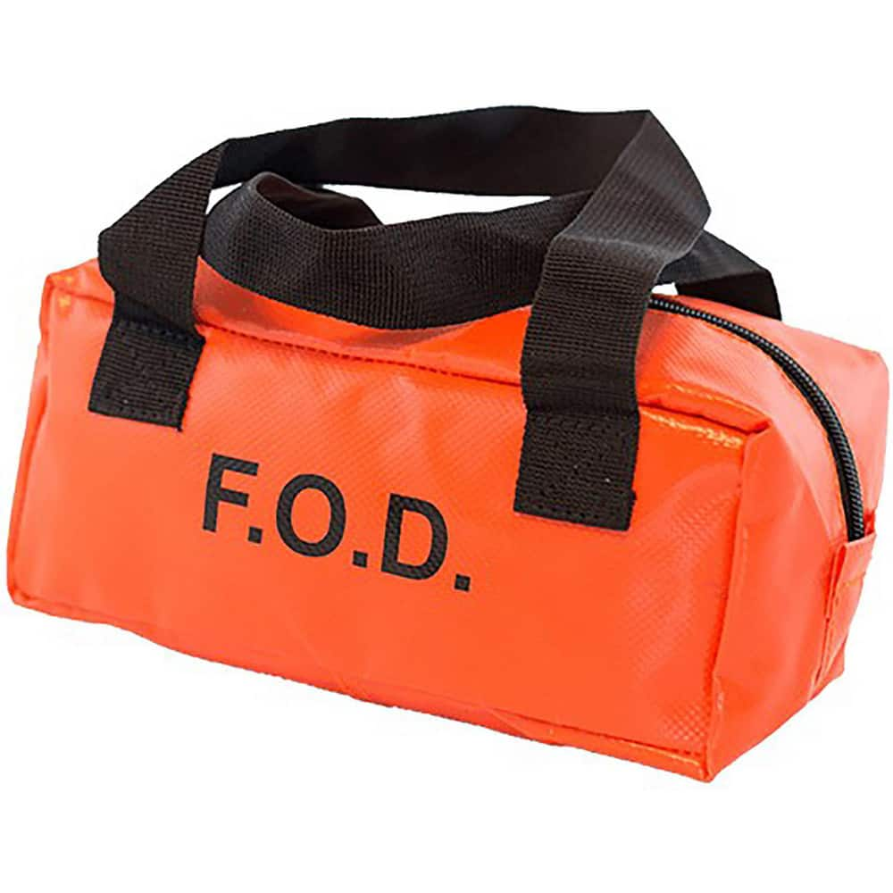 Tool Bags & Tool Totes; Closure Type: Zipper; Material: Vinyl; Overall Width: 9; Overall Depth: 4 in; Overall Height: 3.75 in; Color: Orange; Number Of Pockets: 1.000