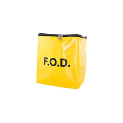 Tool Bags & Tool Totes; Closure Type: Hook & Loop; Material: Vinyl; Overall Width: 10; Overall Depth: 8 in; Overall Height: 12 in; Color: Yellow; Number Of Pockets: 1.000