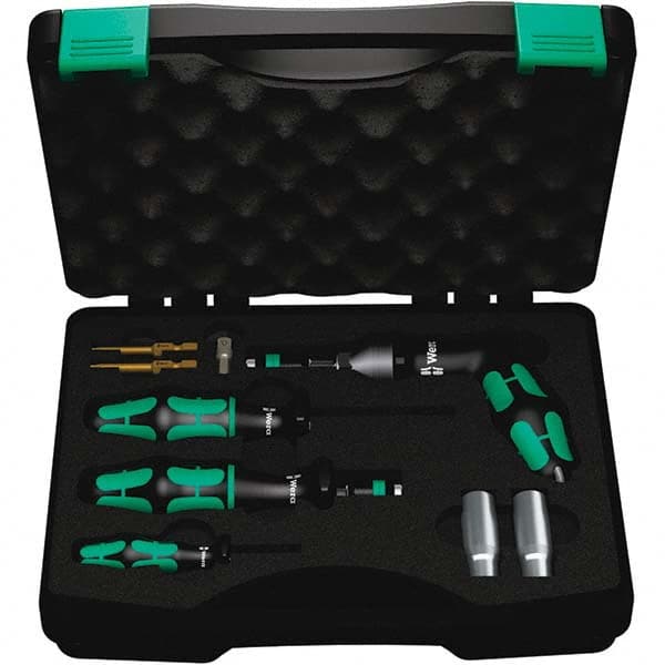 Wera - Torque Limiting Screwdrivers Type: Adjustable Torque Kit Minimum Torque (Nm): 4.00 - All Tool & Supply