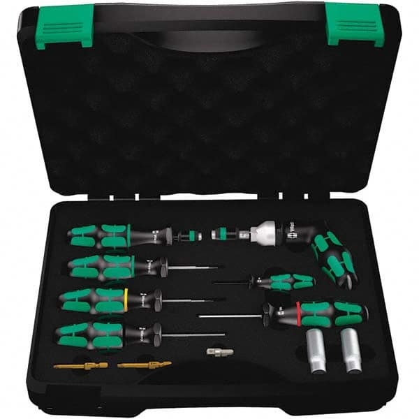 Wera - Torque Limiting Screwdrivers Type: Adjustable Torque Kit Minimum Torque (Nm): 0.25 - All Tool & Supply