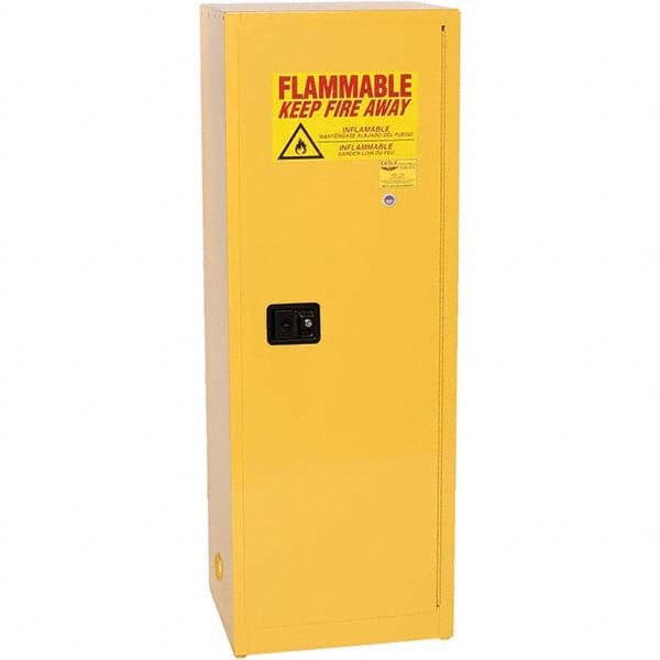 Eagle - Safety Cabinets Hazardous Chemical Type: Flammable and Combustible Liquids Color: Yellow - All Tool & Supply