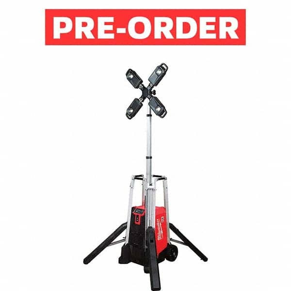 Milwaukee Tool - Portable Work Lights Portable Type: Floor Lamp Type: LED - All Tool & Supply