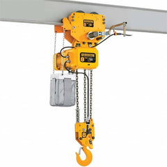 Harrington Hoist - Electric Hoists Type: Electric Chain Hoist Load Capacity (Ton): 10 - All Tool & Supply