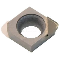 Turning Insert:  CCMW03X102RH NPD10,  Polycrystalline Diamond Uncoated Finish,  Neutral,  0.0551″ Long,  0.0079″ Corner Radius,  80.0 &deg N/A Diamond,  Series  NPD10