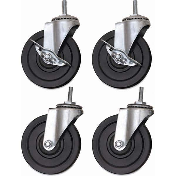 ALERA - Standard Casters Mount: Stem Style: Grip Ring - All Tool & Supply