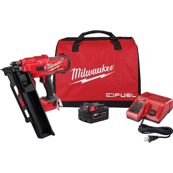 Milwaukee Tool - Cordless Nailers Fastener Type: Framing Nailer Nail Length (Inch): 2 - 3-1/2 - All Tool & Supply