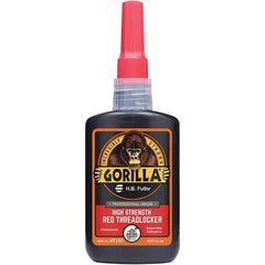 GorillaPro - 50 mL Bottle, Red, High Strength Threadlocker - All Tool & Supply