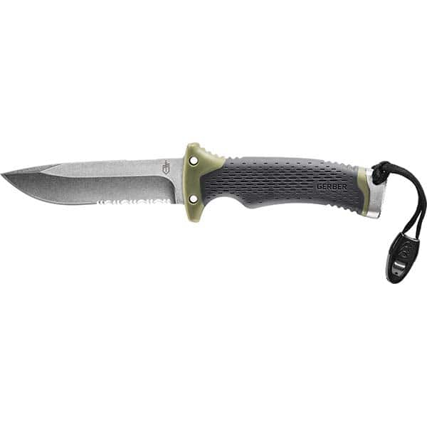 Gerber - Fixed Blade Knives Trade Type: Drop Point Blade Length (Inch): 4.76 - All Tool & Supply