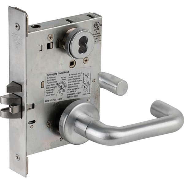 Schlage - Lever Locksets Type: Entry Door Thickness: 1-3/4 - All Tool & Supply