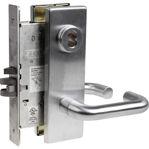 Schlage - Lever Locksets Type: Office Door Thickness: 1-3/4 - All Tool & Supply