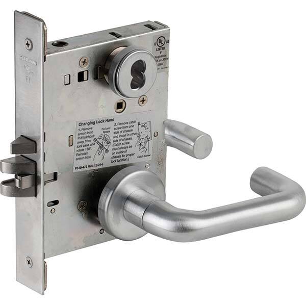 Schlage - Lever Locksets Type: Classroom Door Thickness: 1-3/4 - All Tool & Supply