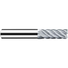 Fraisa - 8mm, 19mm LOC, 63mm OAL, 6 Flute Solid Carbide Square End Mill - All Tool & Supply