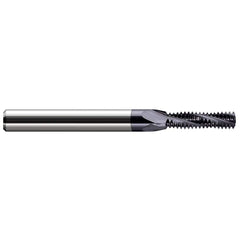 Harvey Tool - M5x.80 Internal/External 0.8mm Pitch 3/16" Shank 3-Flute Solid Carbide Helical Flute Thread Mill - Exact Industrial Supply