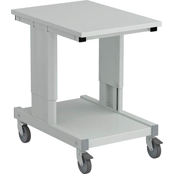 Concept Utility Cart: Epoxy Powder Coated Steel,Gray