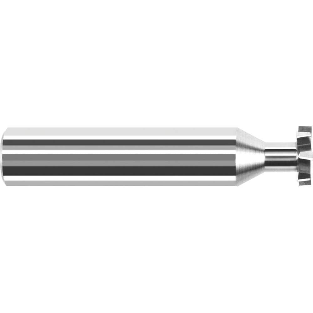 Harvey Tool - ANSI 202 (Old Std # 201) 1/4" Cut Diam, 1/16" Cut Width, 1/4" Shank, Staggered-Tooth Woodruff Keyseat Cutter - Exact Industrial Supply