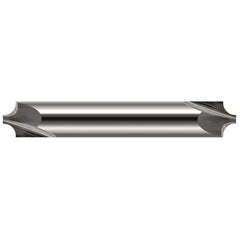 Harvey Tool - 1/8" Radius, 3/8" Diam, 2 Flute Solid Carbide Corner Rounding End Mill - Exact Industrial Supply