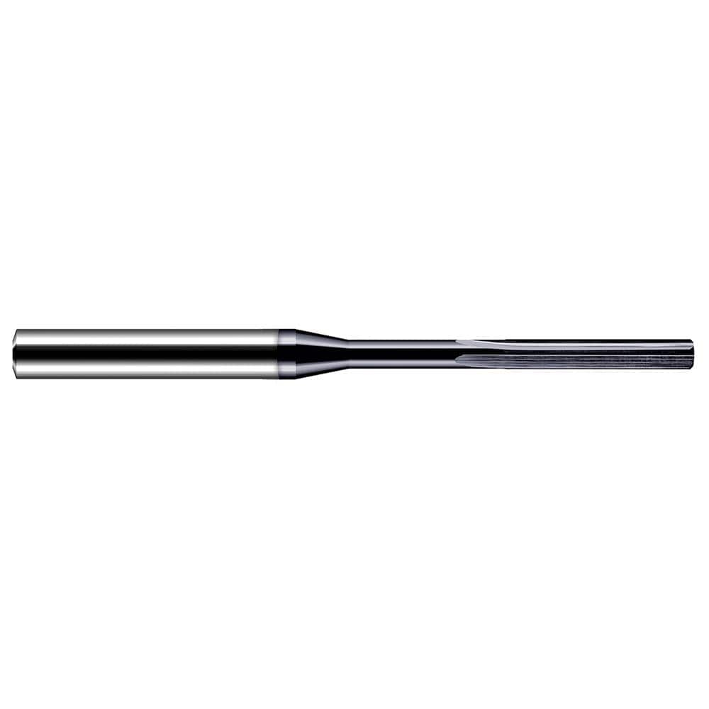 Harvey Tool - #4 4-Flute Straight Shank Straight Flute Solid Carbide Chucking Reamer - Exact Industrial Supply