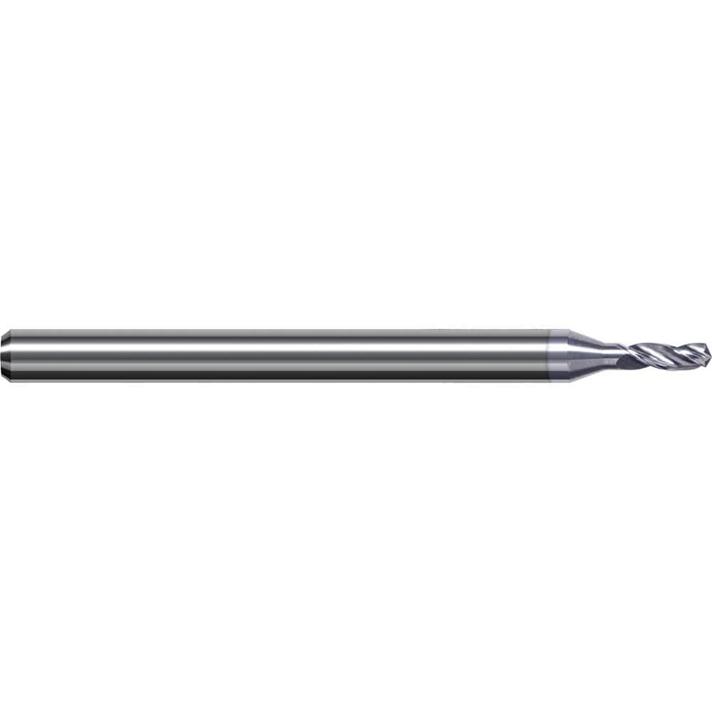 Harvey Tool - #50, 130° Point, Solid Carbide Micro Drill Bit - Exact Industrial Supply