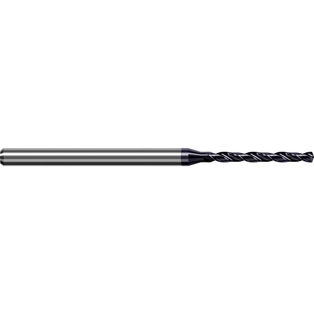 Harvey Tool - #60, 140° Point, Solid Carbide Micro Drill Bit - Exact Industrial Supply