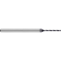 Harvey Tool - 0.0571", 130° Point, Solid Carbide Micro Drill Bit - Exact Industrial Supply