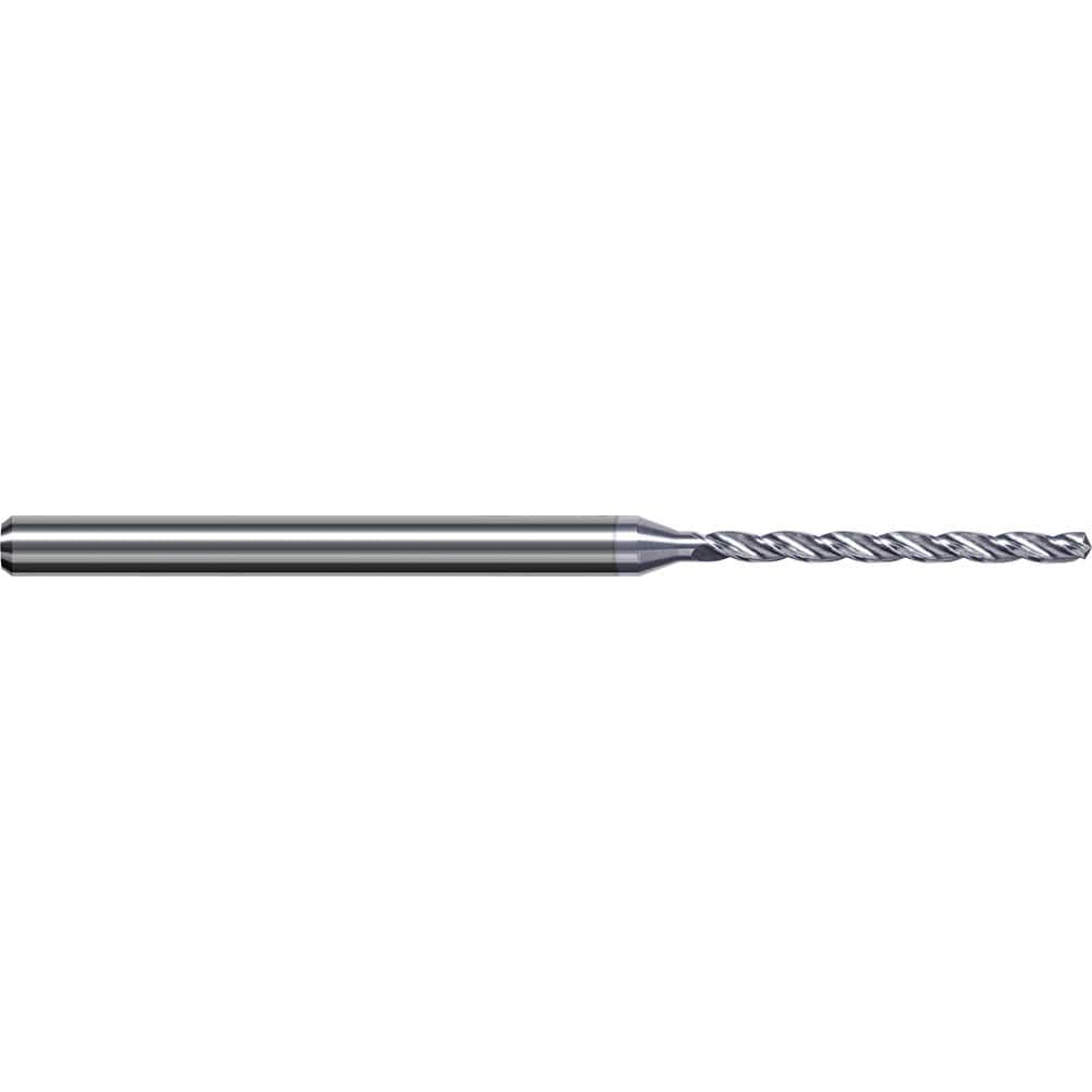 Harvey Tool - 0.432mm, 130° Point, Solid Carbide Micro Drill Bit - Exact Industrial Supply