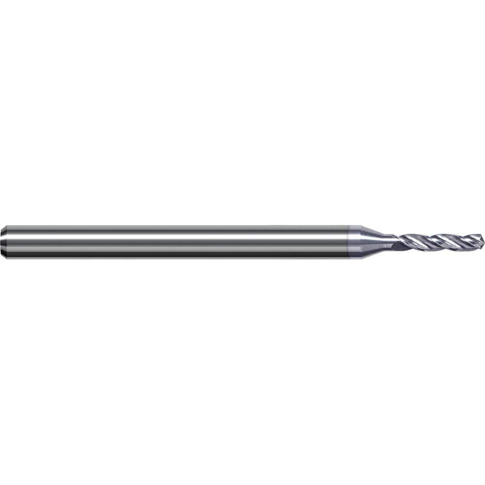 Harvey Tool - 0.9mm, 130° Point, Solid Carbide Micro Drill Bit - Exact Industrial Supply