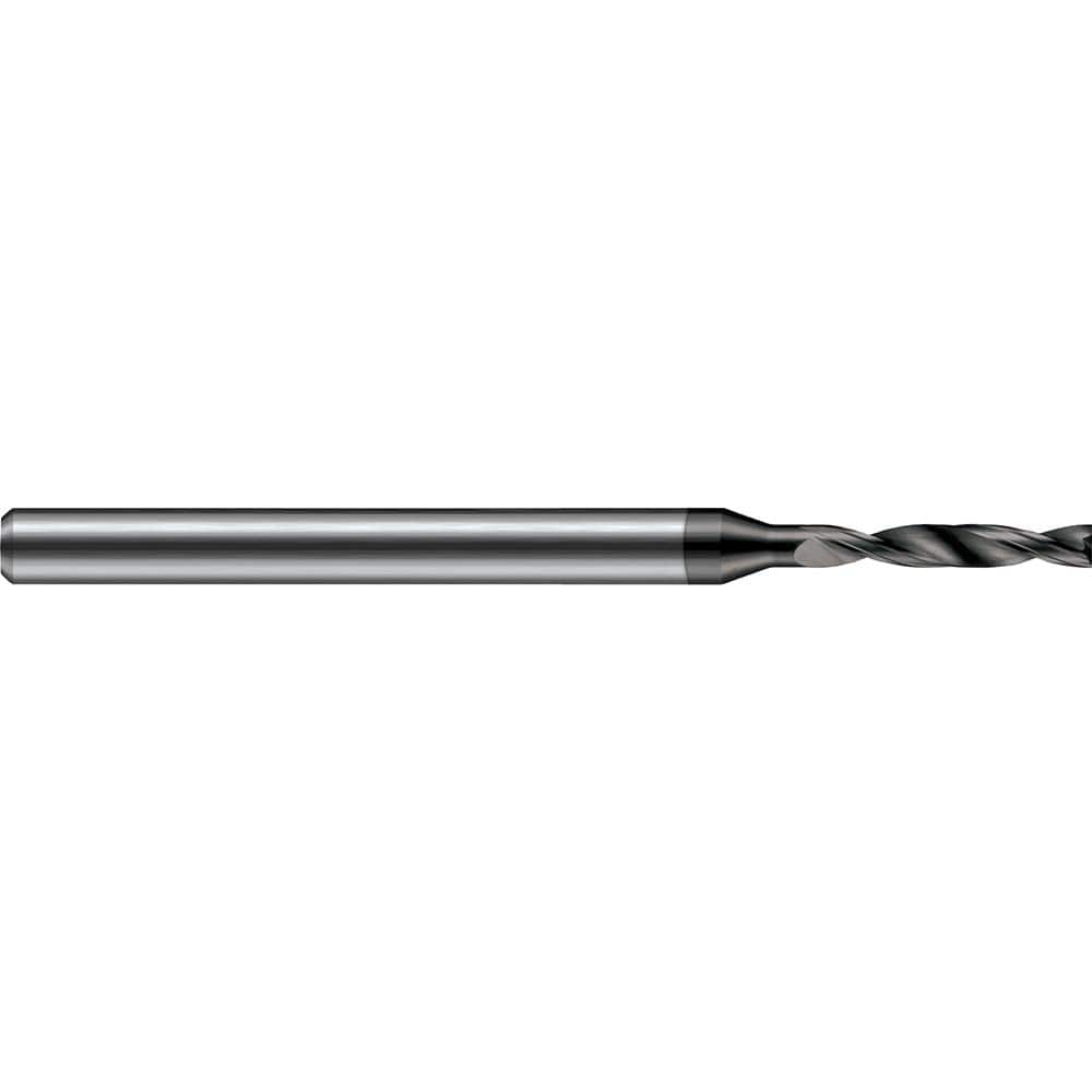 Harvey Tool - 0.9mm, 180° Point, Solid Carbide Micro Drill Bit - Exact Industrial Supply