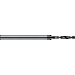 Harvey Tool - 0.9mm, 180° Point, Solid Carbide Micro Drill Bit - Exact Industrial Supply