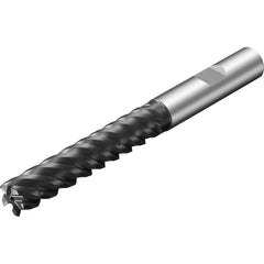 Sandvik Coromant - Corner Radius & Corner Chamfer End Mills; Mill Diameter (mm): 12.00 ; Mill Diameter (Decimal Inch): 0.4720 ; End Type: Corner Radius ; Corner Radius (mm): 3 ; Corner Radius (Decimal Inch): 0.118 ; Number of Flutes: 5 - Exact Industrial Supply