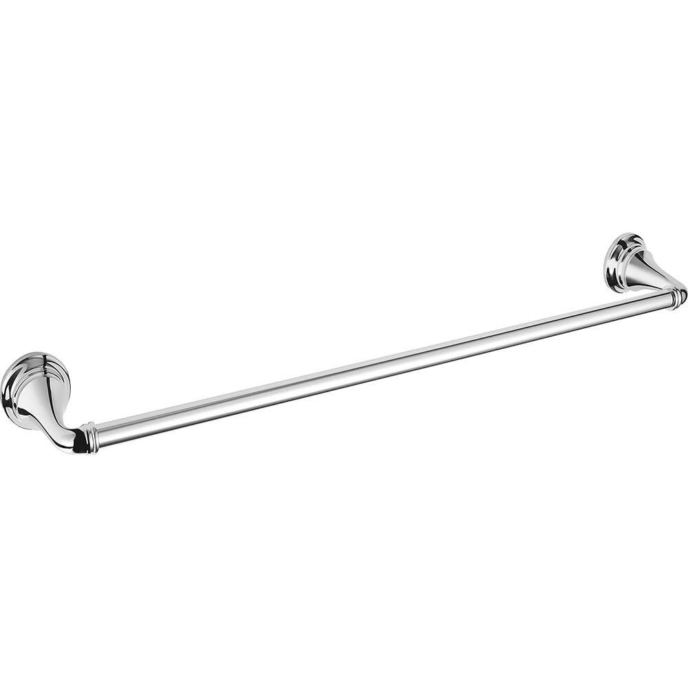 American Standard - Washroom Shelves, Soap Dishes & Towel Holders; Type: Towel Bar ; Material: Metal ; Length (Inch): 18 ; Width (Inch): 2-3/16 ; Depth (Inch): 3.4375 ; Finish/Coating: Polished Chrome - Exact Industrial Supply