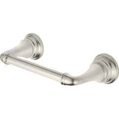 American Standard - Washroom Shelves, Soap Dishes & Towel Holders; Type: Toilet Paper Holder ; Material: Metal ; Length (Inch): 9-5/16 ; Width (Inch): 2-3/16 ; Depth (Inch): 3.4375 ; Finish/Coating: Brushed; Nickel - Exact Industrial Supply