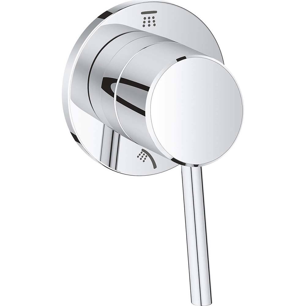 Grohe - Tub & Shower Faucets; Type: Valve Only Trim kit ; Style: Concetto ; Design: 2-Way ; Material: Metal ; Handle Type: Lever ; Handle Material: Metal - Exact Industrial Supply