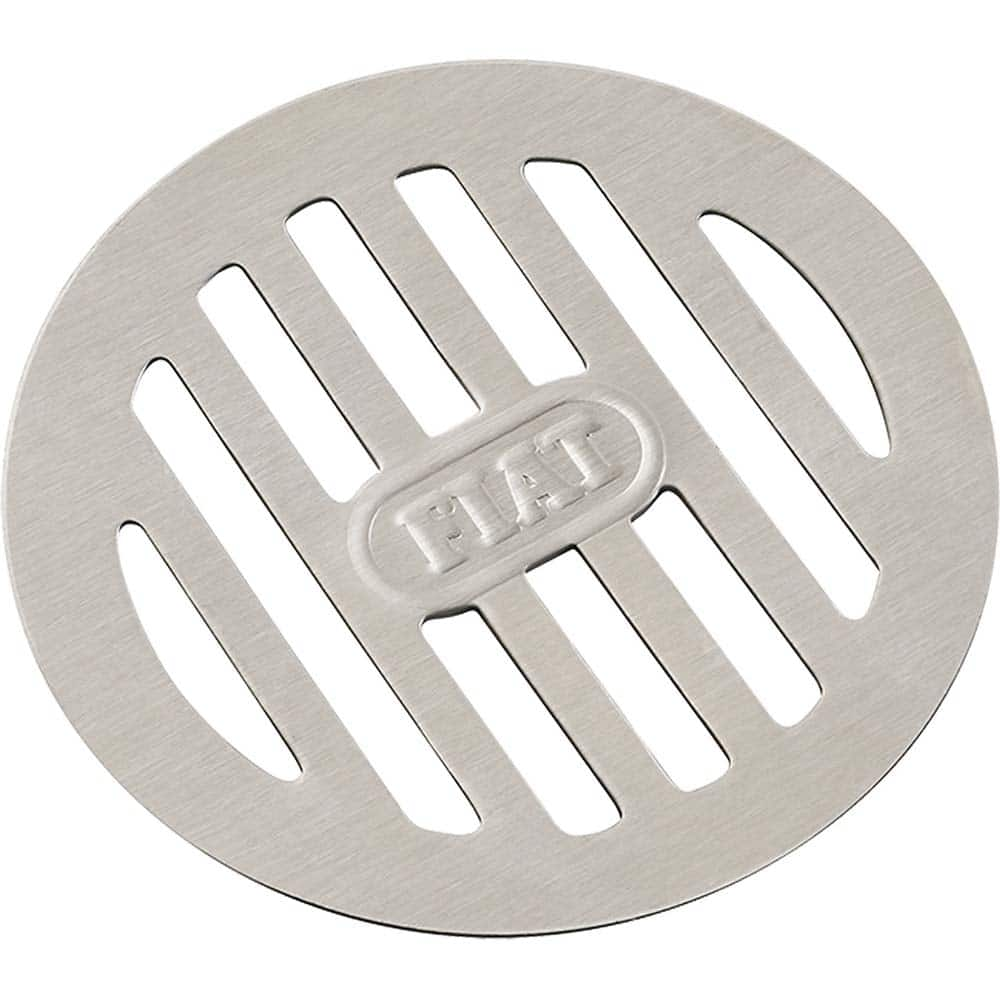 Fiat Products - Sink Strainers & Stoppers; Type: Stainless Steel Strainer Plate ; Size: 3 (Inch); Material: Stainless Steel ; Color: Stainless Steel - Exact Industrial Supply