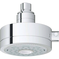 Grohe - Shower Heads & Accessories; Type: Shower Head ; Material: Metal ; GPM: 2.50 ; Face Diameter: 5 (Inch); Finish/Coating: Polished Chrome ; Settings: Spray, Pulse, Combination Pulse-Massage - Exact Industrial Supply