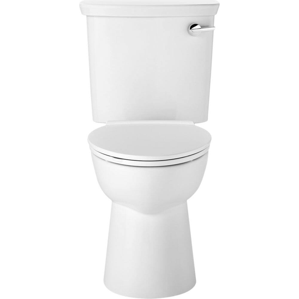 American Standard - Toilets; Type: Two-piece ; Bowl Shape: Elongated ; Mounting Style: Floor ; Gallons Per Flush: 1.0 ; Overall Height: 32.24 ; Overall Width: 17.875 - Exact Industrial Supply