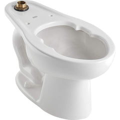 American Standard - Toilets; Type: Bowl only ; Bowl Shape: Elongated ; Mounting Style: Floor ; Gallons Per Flush: 1.1 ; Overall Height: 15 ; Overall Width: 14 - Exact Industrial Supply