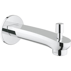 Grohe - Shower Heads & Accessories; Type: Tub Spout ; Material: Metal ; GPM: 2.50 ; Face Diameter: 7.48 (Inch); Finish/Coating: Chrome ; Settings: Spray, Pulse, Combination Pulse-Massage - Exact Industrial Supply