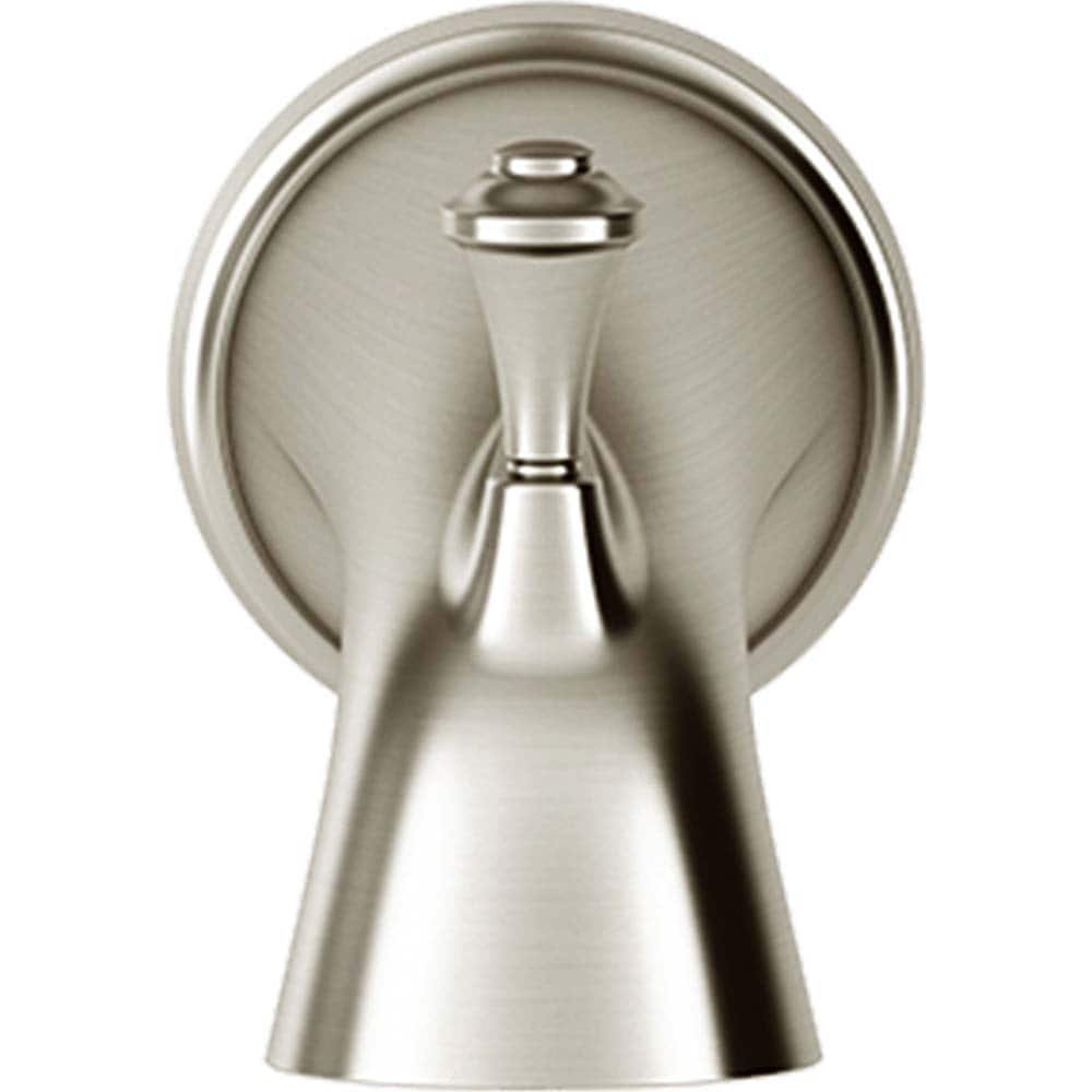 American Standard - Shower Heads & Accessories; Type: Tub Spout ; Material: Metal ; GPM: 2.50 ; Face Diameter: 7.75 (Inch); Finish/Coating: Brushed; Nickel ; Settings: Spray, Pulse, Combination Pulse-Massage - Exact Industrial Supply