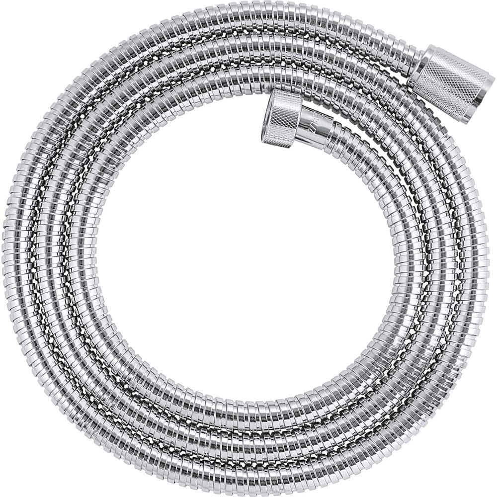 Grohe - Shower Heads & Accessories; Type: Shower hose ; Material: Metal ; Finish/Coating: Polished Chrome - Exact Industrial Supply