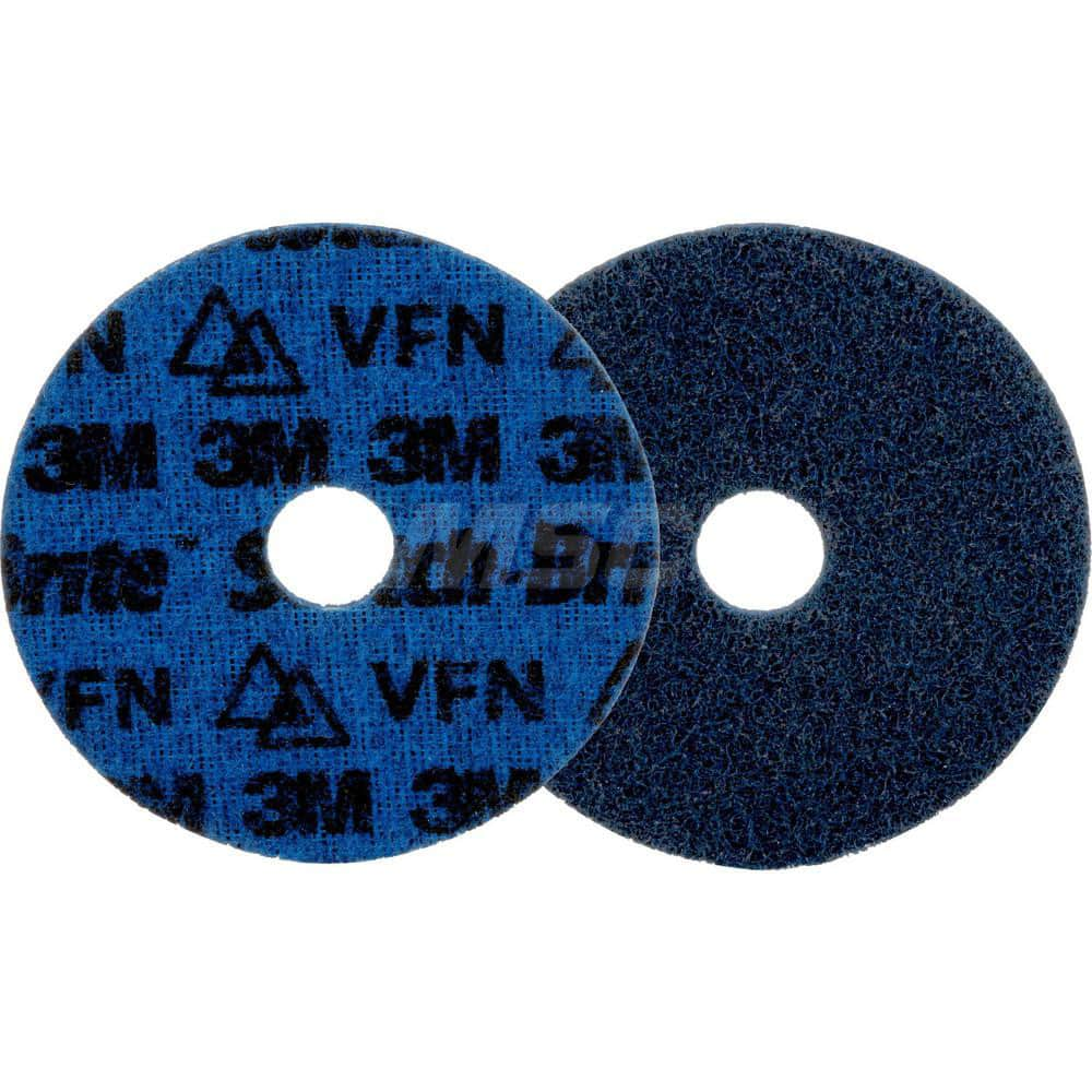 Quick-Change Disc: CD, 4-1/2″ Disc Dia, Ceramic, Non-Woven Blue, Non-Woven Backed, 13,300 RPM