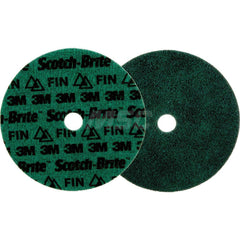 Quick-Change Disc: CD, 7″ Disc Dia, Ceramic, Non-Woven Green, Non-Woven Backed, 8,600 RPM