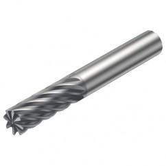 R215.3E-14030-AC26H 1610 14mm 14 FL Solid Carbide End Mill - Corner chamfer w/Cylindrical Shank - All Tool & Supply