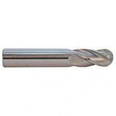 1/32 TuffCut GP Std. Lgth. 4 Fl Ball Nose Center Cutting End Mill - All Tool & Supply