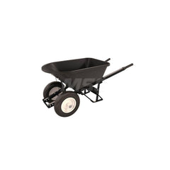 Wheelbarrows; Volume Capacity: 5.8; Load Capacity: 250; Wheel Type: Flat-Free Wheel; Wheel Material: Rubber; Tray Material: Polyethylene; Handle Material: Steel; Capacity (Lb.): 5.8