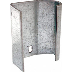 Garage Door Hardware; Type: Garage Door Vertical Replacement Track; For Use With: Commercial Doors; Overhead Door; Residential Door; Material: Steel; Overall Length: 9.00; Finish/Coating: Galvanized