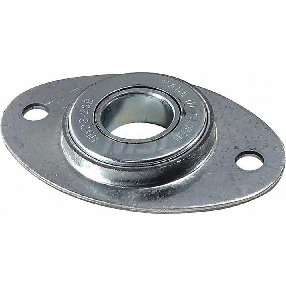 Garage Door Hardware; Type: Garage Door Football Bearing; For Use With: Commercial Doors; Material: Steel; Hardware Diameter: 1.25; Finish/Coating: Zinc-Plated; Includes: Hole to Hole Dimension 3 in.; For Use With: Commercial Doors; Finish: Zinc-Plated; H