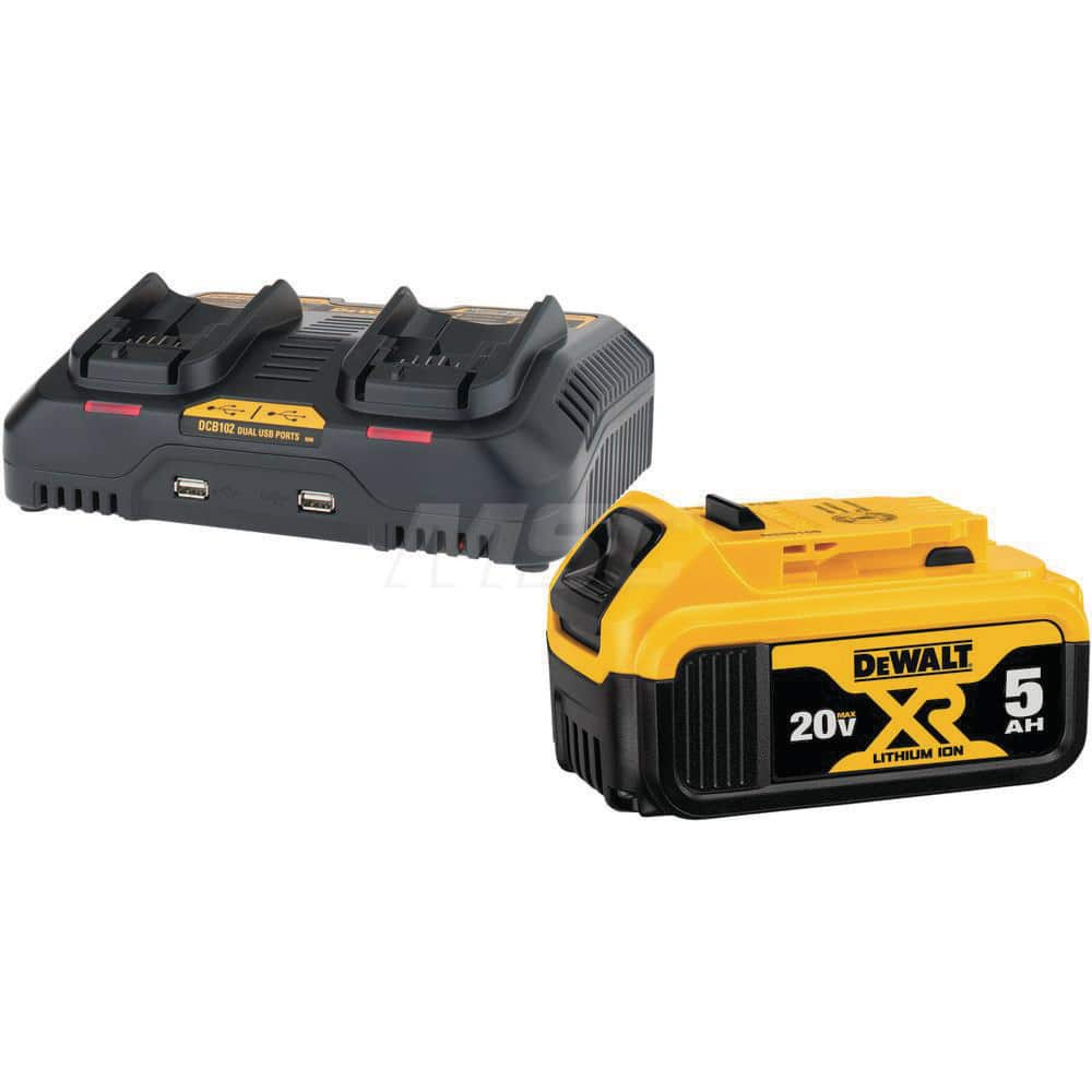 Power Tool Charger: 12 & 20V, Lithium-ion 1 Battery, 1 hr Charge time